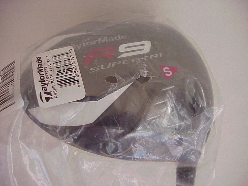 New Taylor Made R9 SuperTri TP 11.5* Driver Motore F1 65 Stiff