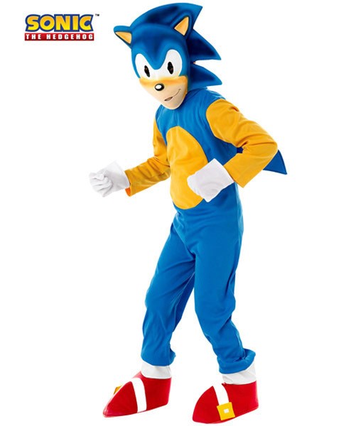 deluxe boy s sonic costume