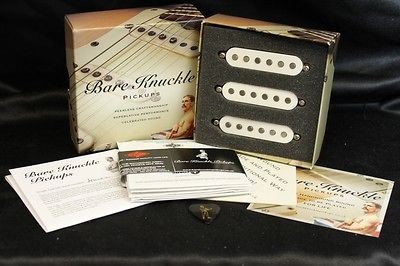 brand new bare knuckle apache single coil set parchment free