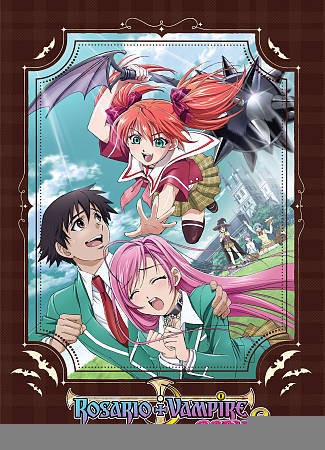 rosario vampire capu2 dvd 2011 2 disc set one day