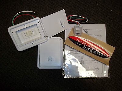   Components RV Electric Stabilizer Jack Switch, Harness & Box Kit RV