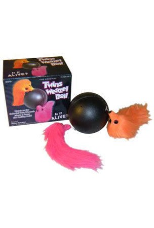 twin weazel weasel ball toy 1 million dollar bill