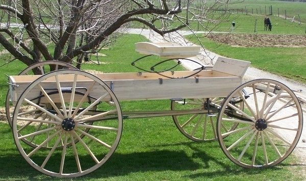 full size buckboard wagon for horsedrawn use 