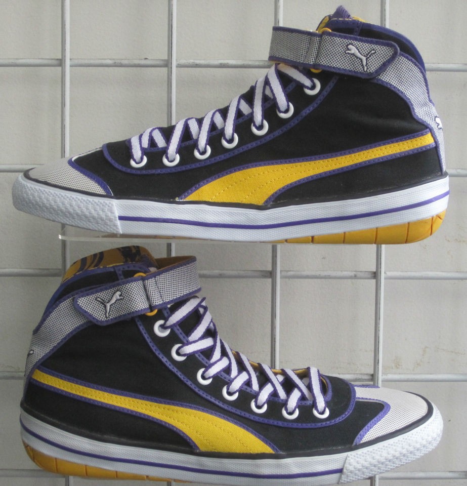 PUMA 917 MD POPART BLACK/YELLOW/P​URPLE CANVAS 885445722966 MEN 