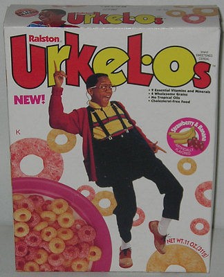 Vintage Steve URKEL Salesman Sample CEREAL Box UNOPENED Family Matters 