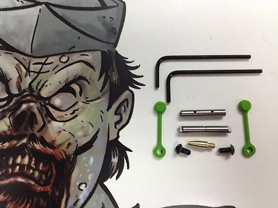   Zombie Green Gen Z Mod 2 Non Rotating .154 Trig/Ham Pins NRTHP154