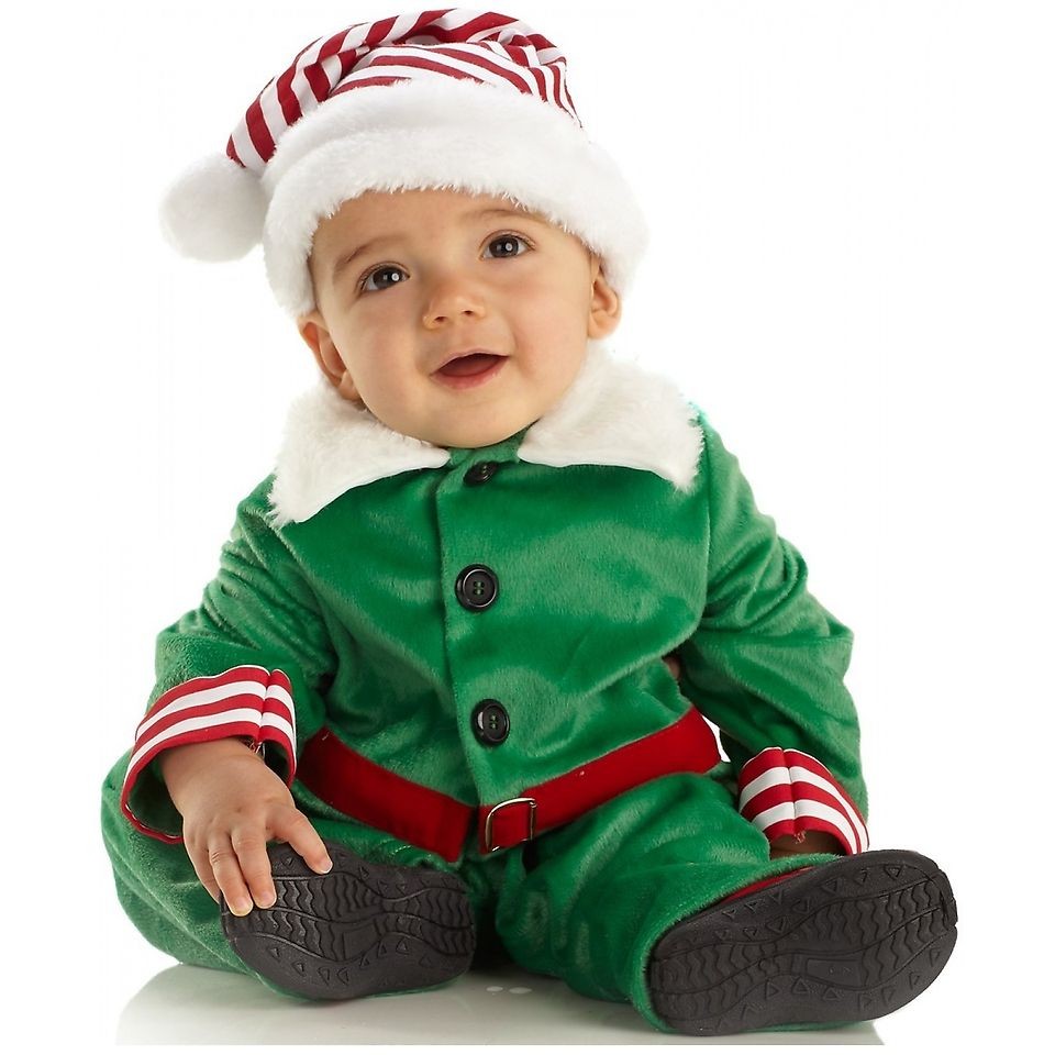 Elf Boy Toddler Child Boys Santa Clauss Little Helper Christmas 
