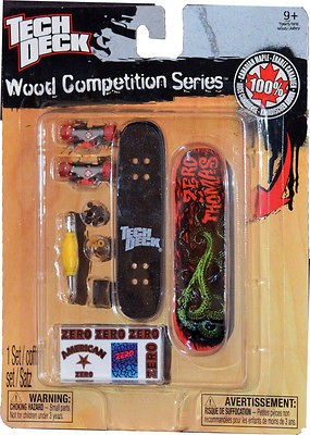 TECH DECK Wood Competion Series  American Zero Thomas Maple Finger 