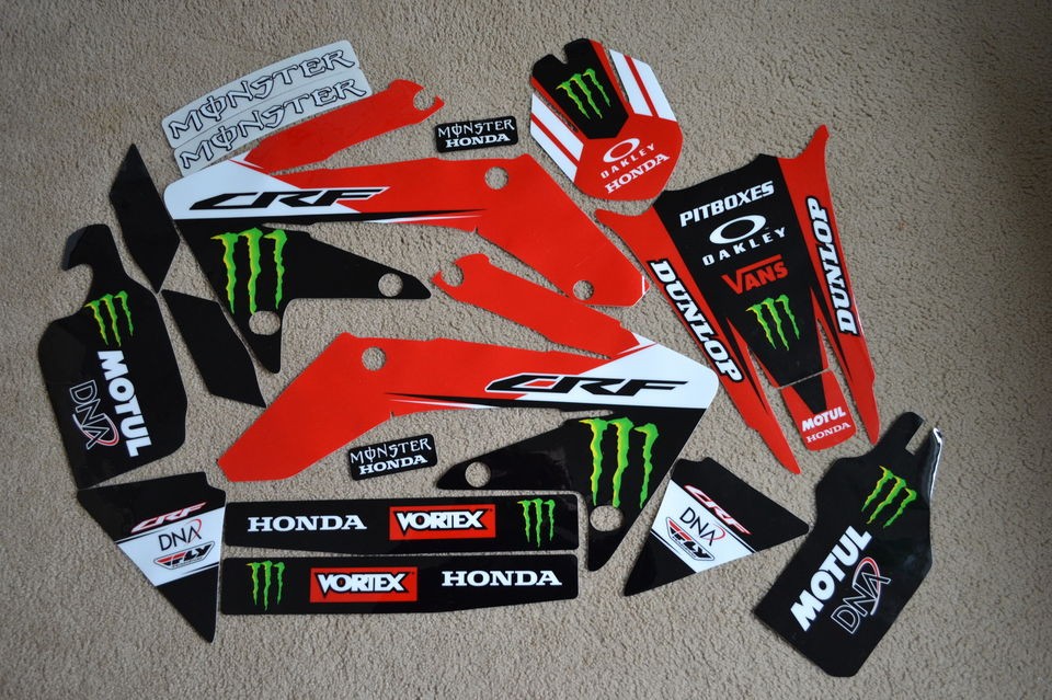 team graphics honda crf250x 04 05 06 07 08 09