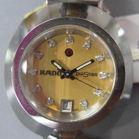 RADO DIASTAR SWISS WOMENS WATCH AUTOMATIC 25 JEWELS SAPPHIRE 