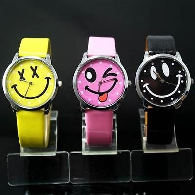 Newly listed 3pcs Lovely Great design Smile Face Girls Boys Kids Wrist 