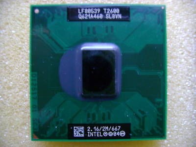 16ghz Core Duo Processor T2600 SL8VN E1505 E1405 667 e1705 m90 9400 