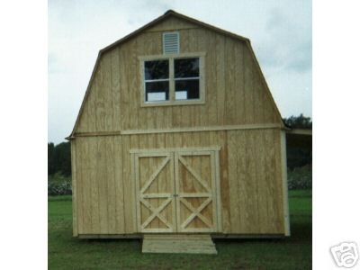 two story barn style shed plans  10