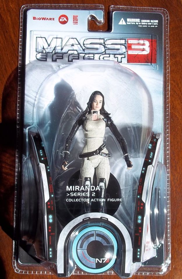 mass effect 3 miranda series 2 collector action figure one