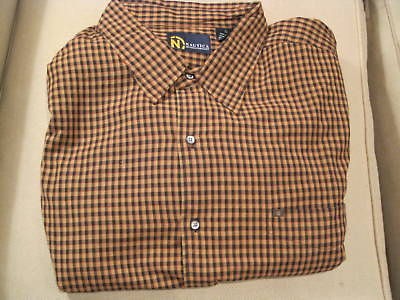 nwt nautica shirt 4xlt 4xt tall long sleeve mens time