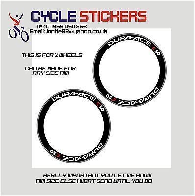   C50 WHEELS STICKERS WHEEL STICKERS DECALS GRAPHICS DURAACE DECALS