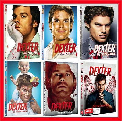 DEXTER THE COMPLETE SERIES SEASONS 1 6 BRAND NEW FACTORY SEALED 24 DVD 