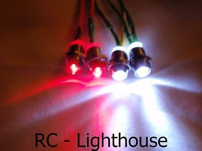 rc lights traxxas losi hpi team associated crawler 2w2r working led 