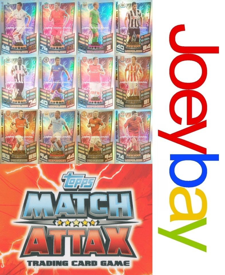 CHOOSE 12/13 100 CLUB LIMITED EDITION MATCH ATTAX CARD LIMITED HUNDRED 