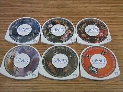 newly listed lot of 6 x sony playstation portable psp