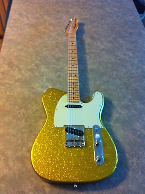 1969 Fender Telecaster Gold Sparkle Finish 4 Way Switching Bill 
