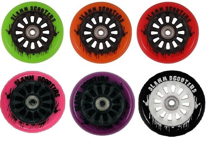 SLAMM OUTBREAK NYLON CORE SCOOTER WHEELS ABEC 5 WILL FIT MADD GRIT JD 