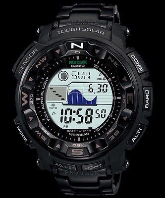 New Release CASIO 200m/660f PROTREK 3SENSOR COMPASS / ALTI SOLAR WATCH 