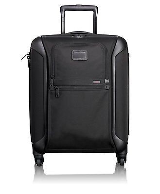 tumi luggage alpha lightweight continental carry on bag time left