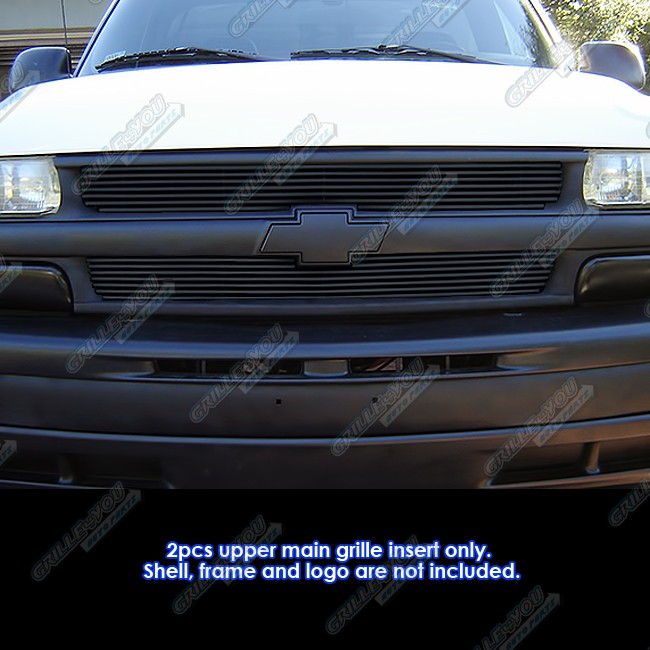 99 02 Silverado 1500/00 06 Suburban/Tahoe Black Billet Grille Grill 