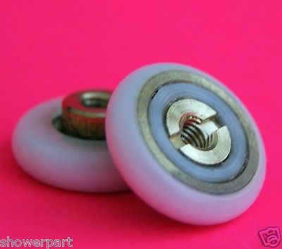 Shower Door ROLLERS /Runners /Wheels 19mm Wheel Diameter L019 