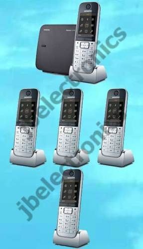 siemens gigaset sl785 dect bluetooth 5 cordless phones time left