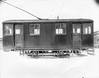 photo 1920s montreal canada trams rail grinding car time left