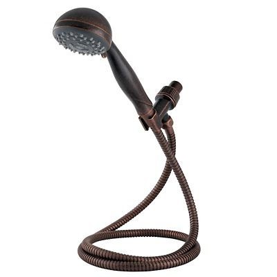 MOEN ioDIGITAL OIL RUBBED BRONZE SHOWER FAUCET SET W HANDHELD BODY 