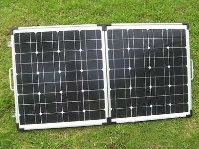   12V portable Folding solar panel 80W 12V folding solar modules mono