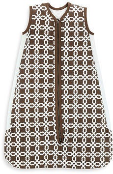 SKIP HOP CHOCOLATE LATTICE Airflow Wearable Baby Blanket W/Mesh Side 