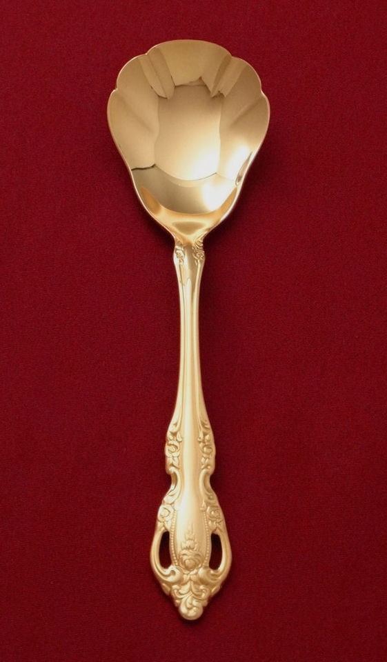 Oneida Community GOLDEN BRAHMS Gold Electroplate Silverware Flatware 