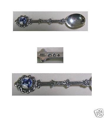 delft silver 835 souvenir salt spoon holland 1971 from canada