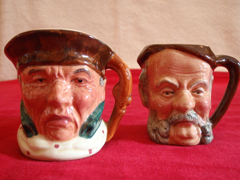 Vintage LANCASTER SANDLAND Character Toby Mug FALSTAFF & HIGHWAY MAN 