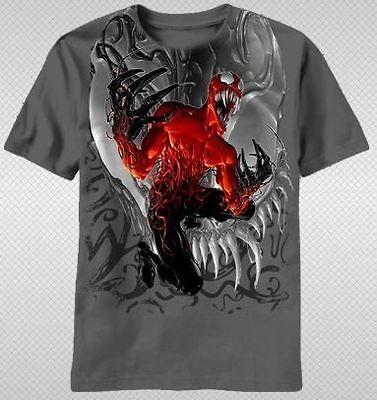 NEW Marvel Spider Man Carnage Evil Symbiote Claws Villain Adult T 