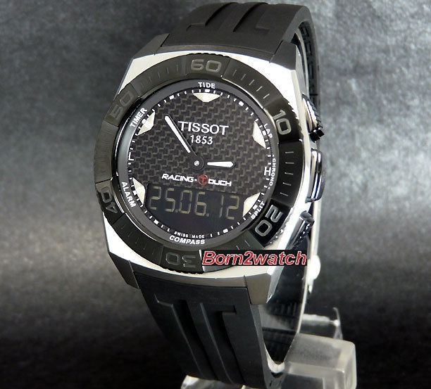 TISSOT RACING TOUCH TONY PARKER LIMITED EDITION CARBON FIBER 