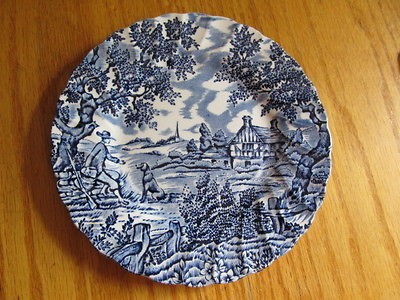 myott staffordshire england the hunter 6 3 4 plate from