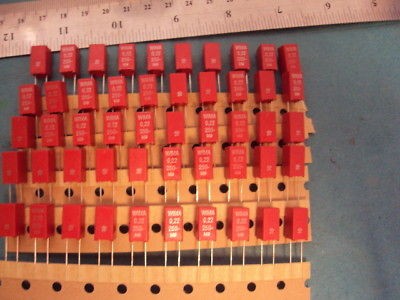 Newly listed 50 PCS LOT NEW Capacitors WIMA MKS 2 0.22UF 250V