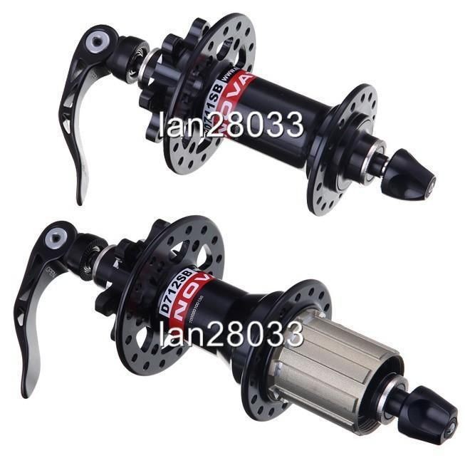   DISC hubs D711SB/D7​12SB 408g/pair​ Blk fit Shimano&SRAM M​TB