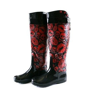 iron fist loose lips rainboots women us size 5