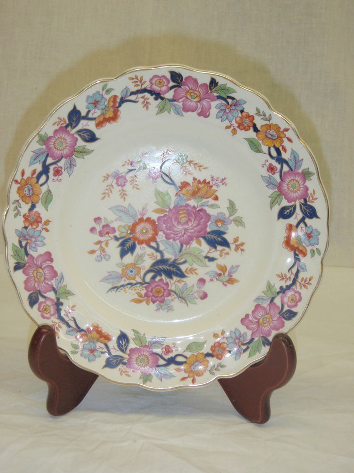 set of 6 grindley royal petal marlborough salad plate 8