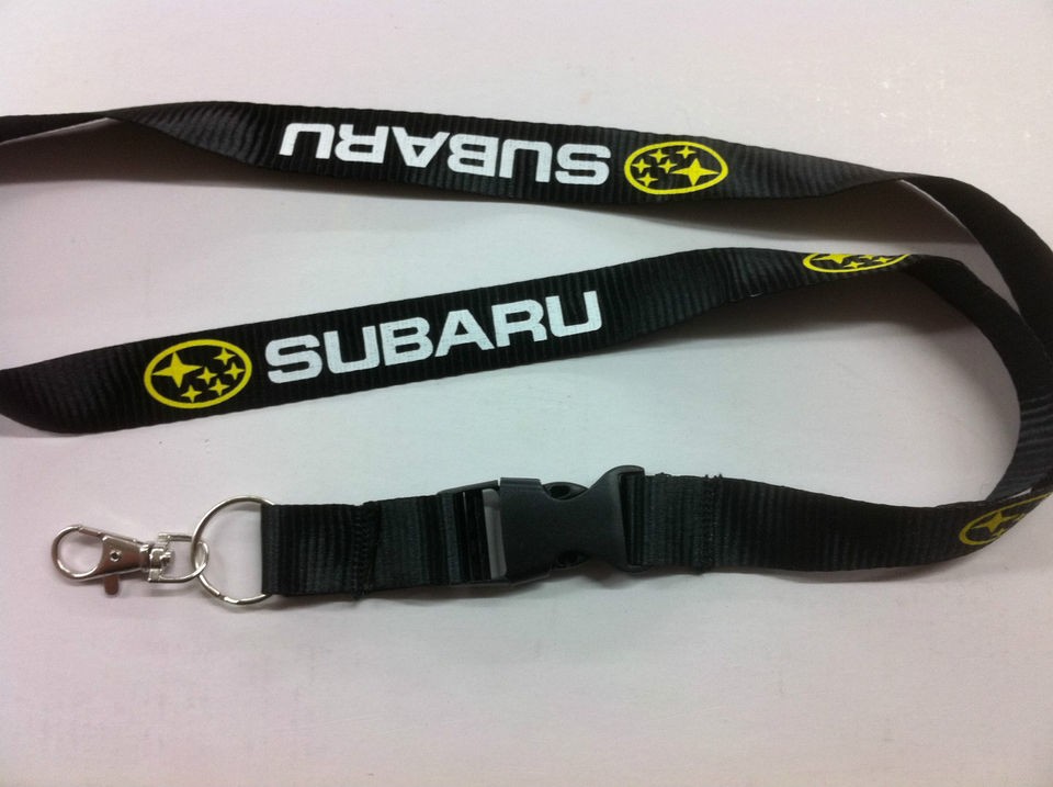 SUBARU LANYARD JDM KEY CHAIN QUICK RELEASE STI WRX IMPREZA RS LEGACY 