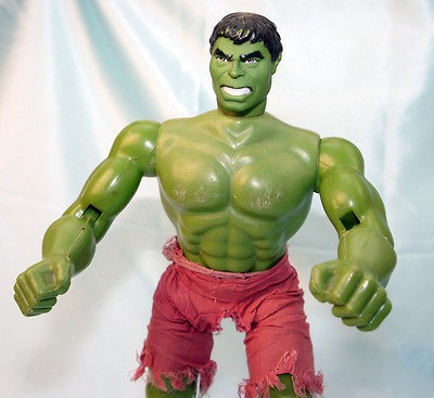 VINTAGE MEGO INCREDIBLE HULK ACTION FIGURE 12 STAN LEE MARVEL COMICS 