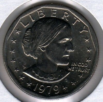 1979 P Susan B Anthony Dollar Wide Rim/Near Date KEY Variety Choice 