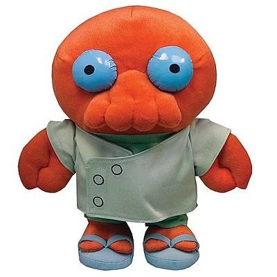 futurama series 1 zoidberg plush  34 95