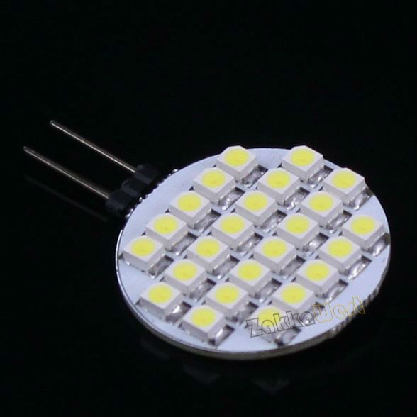 Newly listed 1 Pcs x G4 1.2W 140 Lumen 6500K 24 SMD 3528 LED Reading 